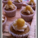 Mini Easter Simnel Cupcakes