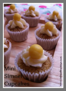 Mini Simnel Cakes - A lovely Easter treat