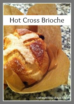 Hot Cross Brioche, a great easter breakfast.