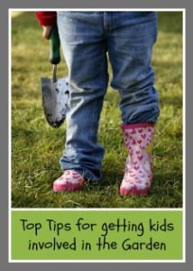 Top tips for getting the kids involved in the garden