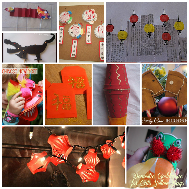 Chinese New Year Craft Roundup