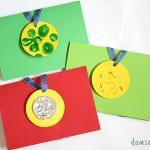 medal fathers day card