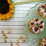 Cherry and Almond Cakes recipe