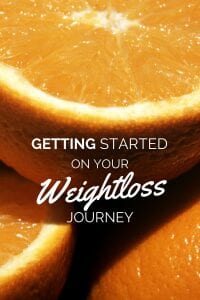 Getting started on your weightloss journey