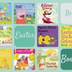 Easter Books Collage