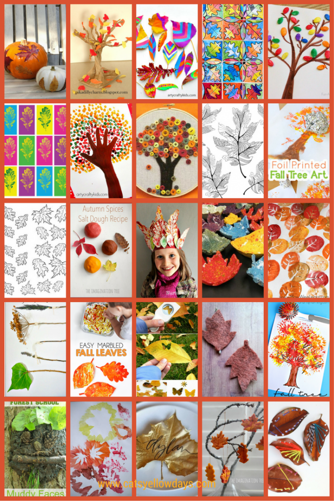 50+ Fall leaf projects including Autumn decor, arts, crafts & baking. These make great Fall activities for preschoolers, older kids and adults. Autumn leaves art