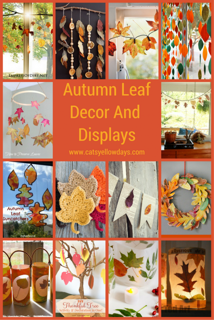 50+ Fall leaf projects including leaf decor, arts, crafts & baking. These make great Fall activities for preschoolers, older kids and adults.
