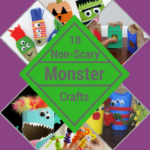 10 Non-Scary Monster Crafts
