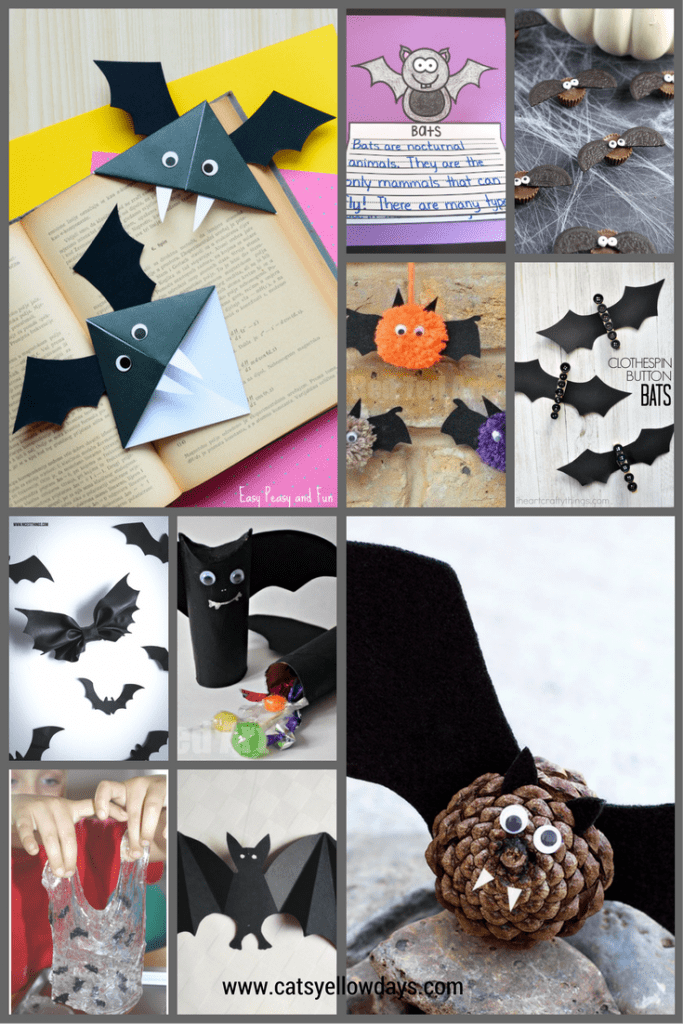 10 Bat Crafts and Activities for Halloween