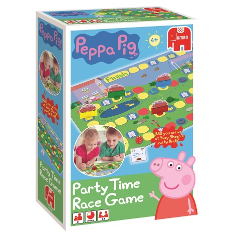 Win a Peppa Pig Party Time Race Game