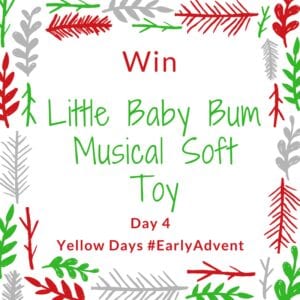 Win a Little Baby Bum Musical Soft Toy #EarlyAdvent