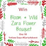 win a bloom and wild zara flower bouquet