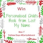 Win a Personalised Lost My Name Children's book