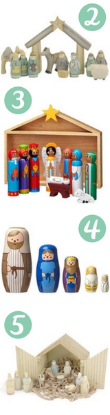 5 Child friendly Nativity scenes