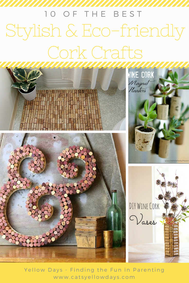 10 of the best stylish and eco-friendly cork crafts - fun with your used corks