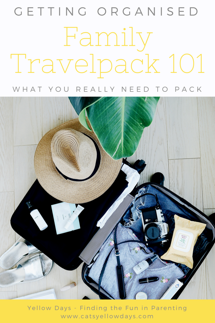 Family travelpack 101 - the most useful holiday stuff you need for your packing sheet