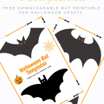 Free printable Halloween Bat Templates