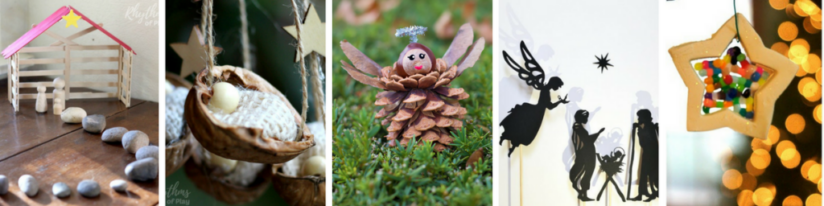 Christian Christmas Crafts - a collection of my 10 favourite religious Christmas crafts for kids to help you connect with the real meaning of Christmas.