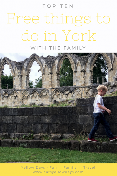 Top ten free things to do in York