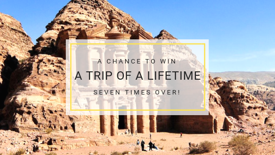 Win a trip of a lifetime seven times over!